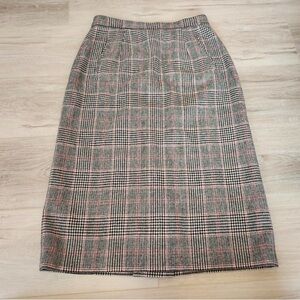 ✨Sale✨ Vintage Classic Suburban Petite USA Plaid Women's Skirt 8